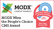 People's Choice CMS Award